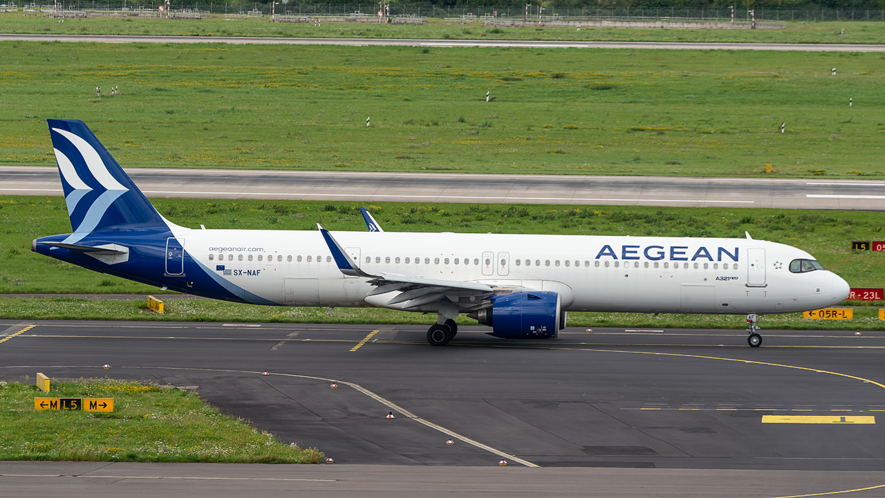 SX-NAF Aegean Airlines Airbus A321-200neo