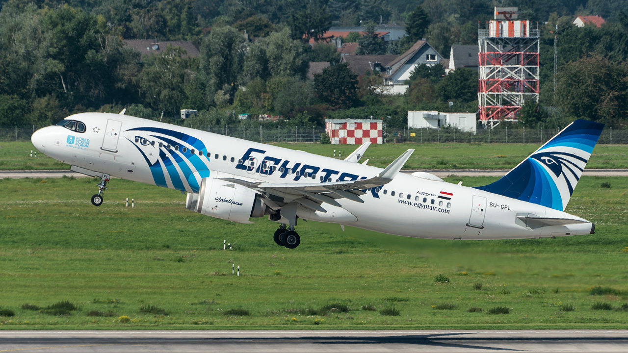 SU-GFL Egypt Air Airbus A320-200neo