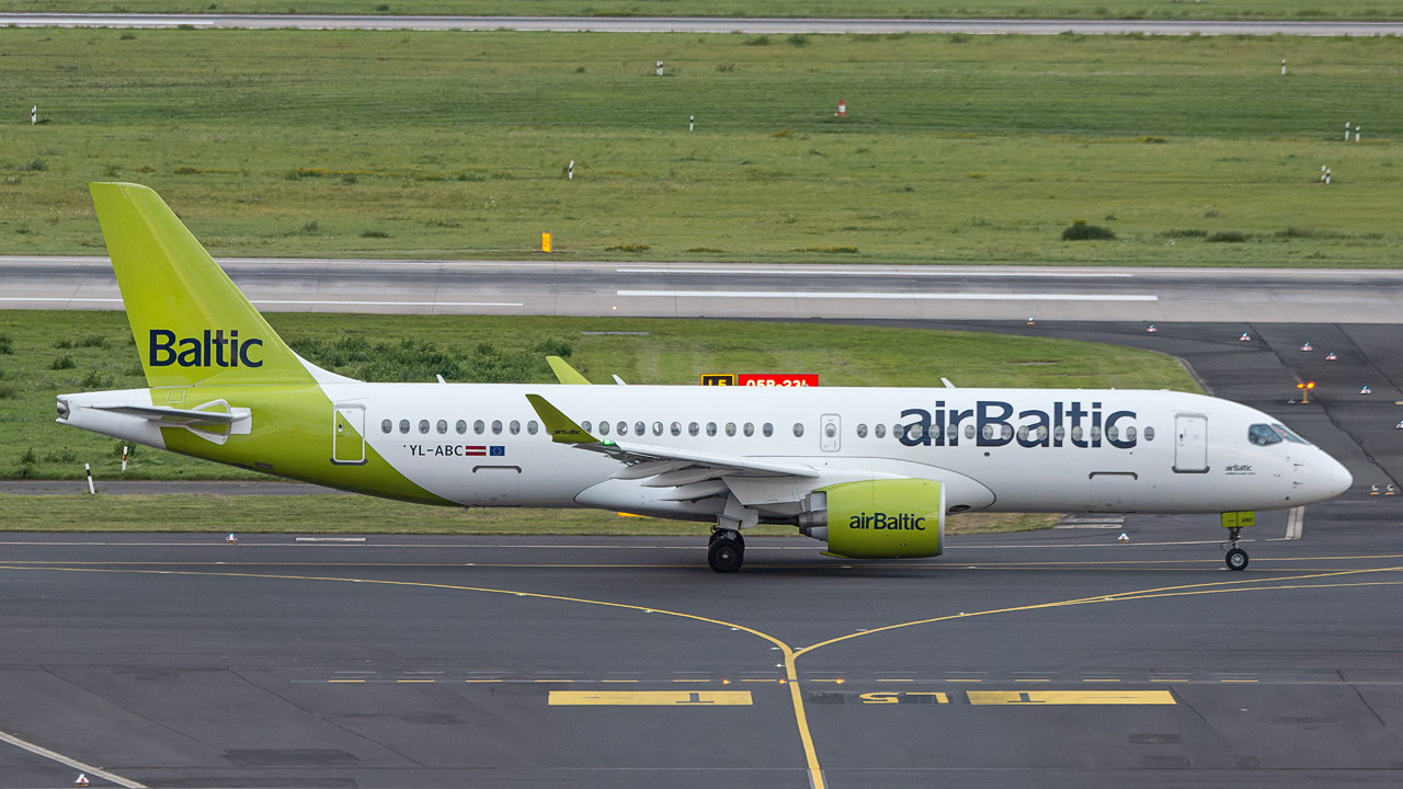 YL-ABC airBaltic Airbus A220-300
