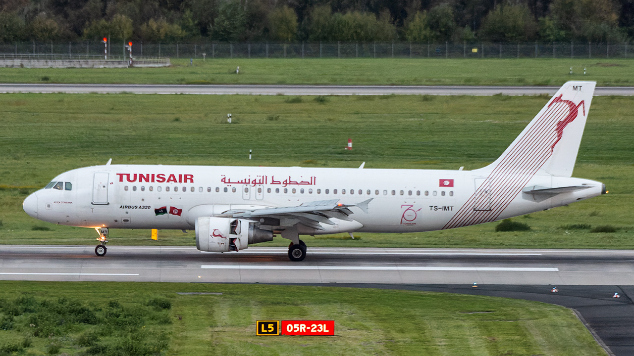 TS-IMT Tunisair Airbus A320-200