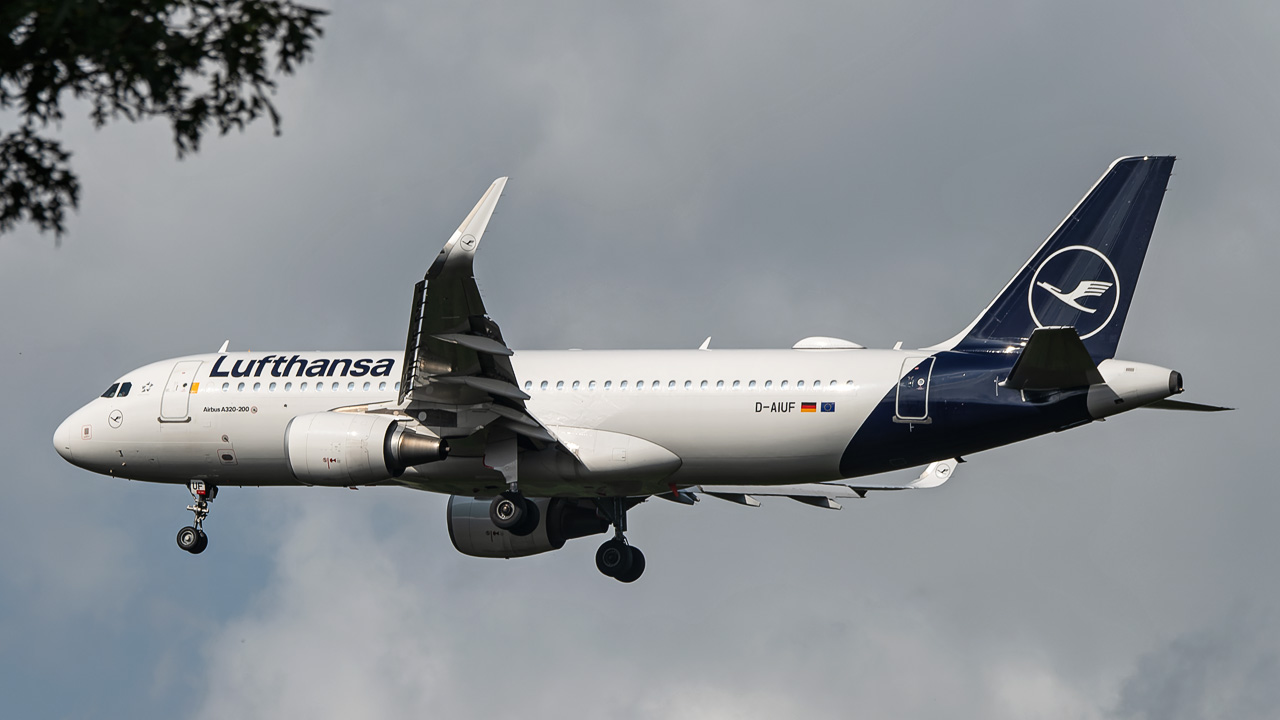 D-AIUF Lufthansa Airbus A320-200/S