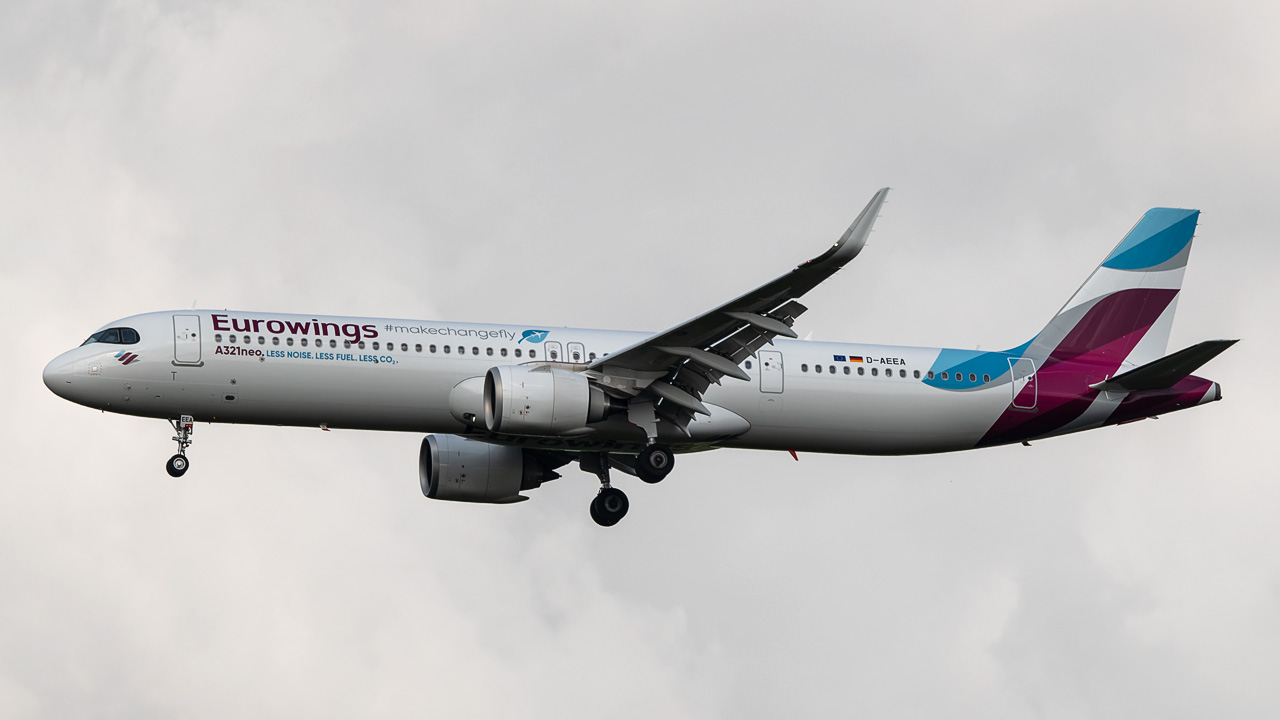 D-AEEA Eurowings Airbus A321-200neo