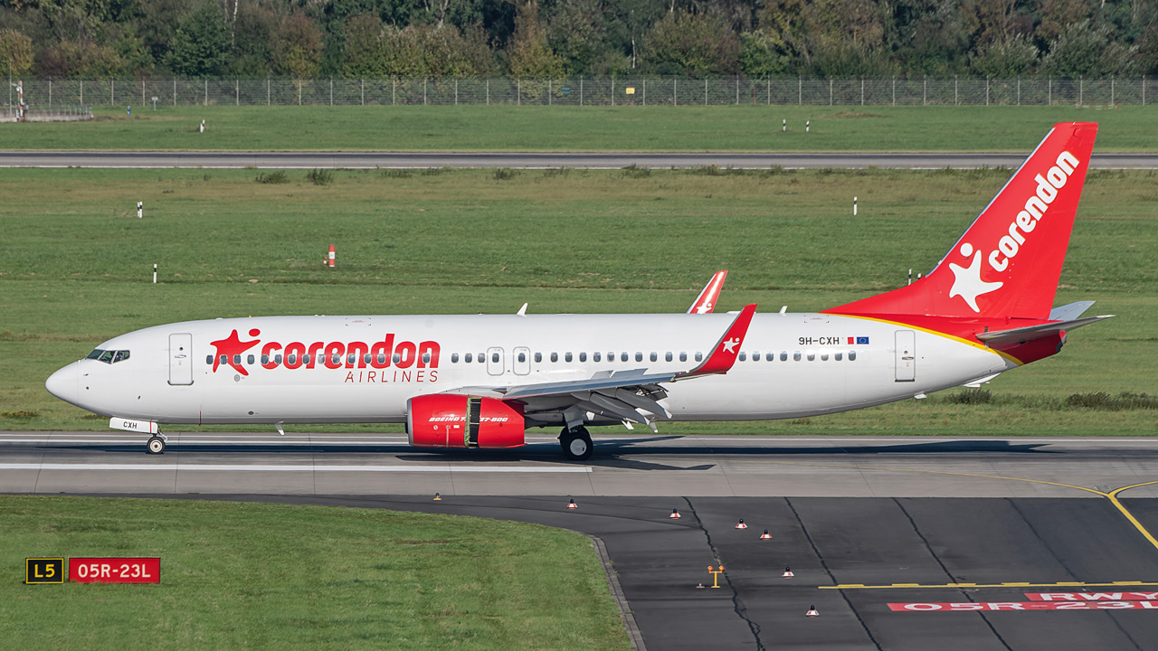 9H-CXH Corendon Airlines Europe Boeing 737-800