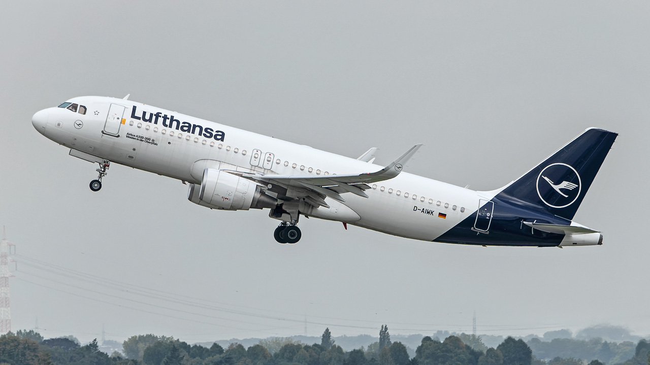 D-AIWK Lufthansa Airbus A320-200/S