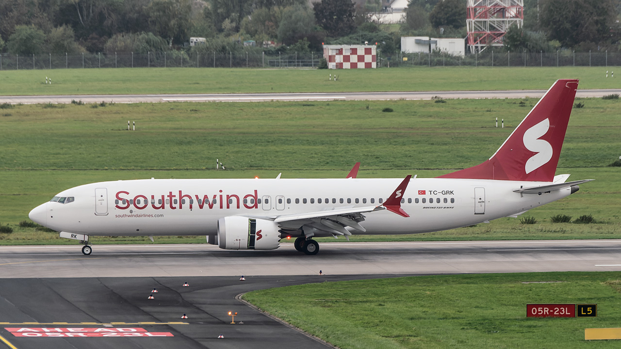 TC-GRK Southwind Airlines Boeing 737 MAX 8