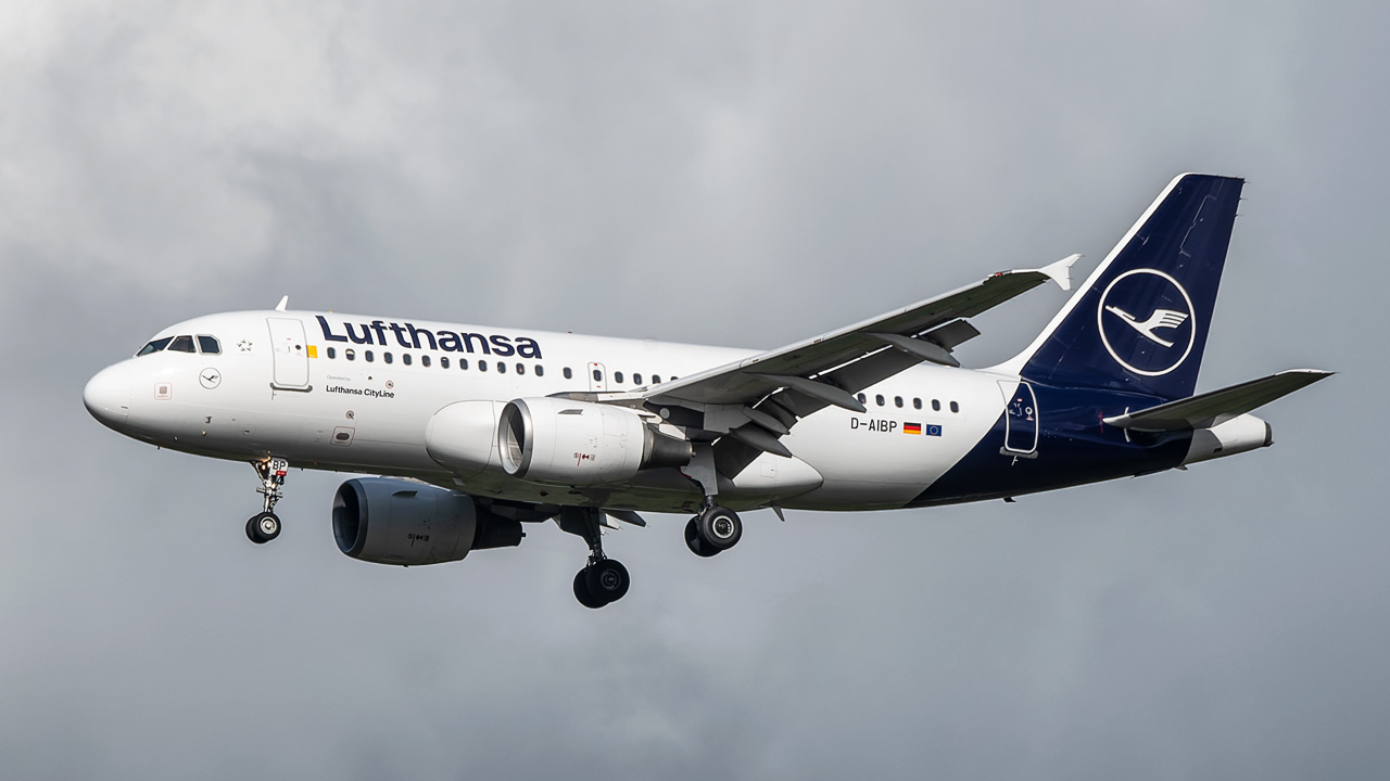 D-AIBP Lufthansa (CityLine) Airbus A319-100