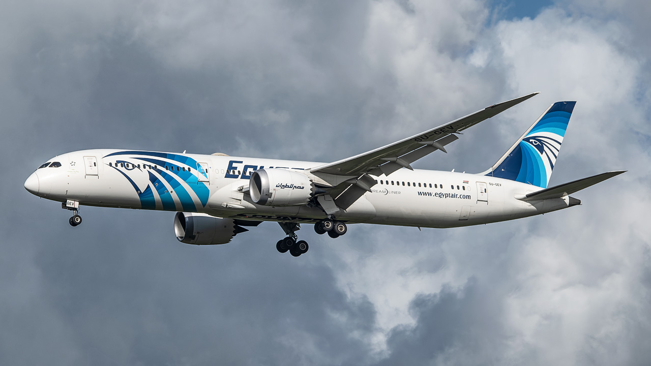 SU-GEV Egypt Air Boeing 787-9 Dreamliner