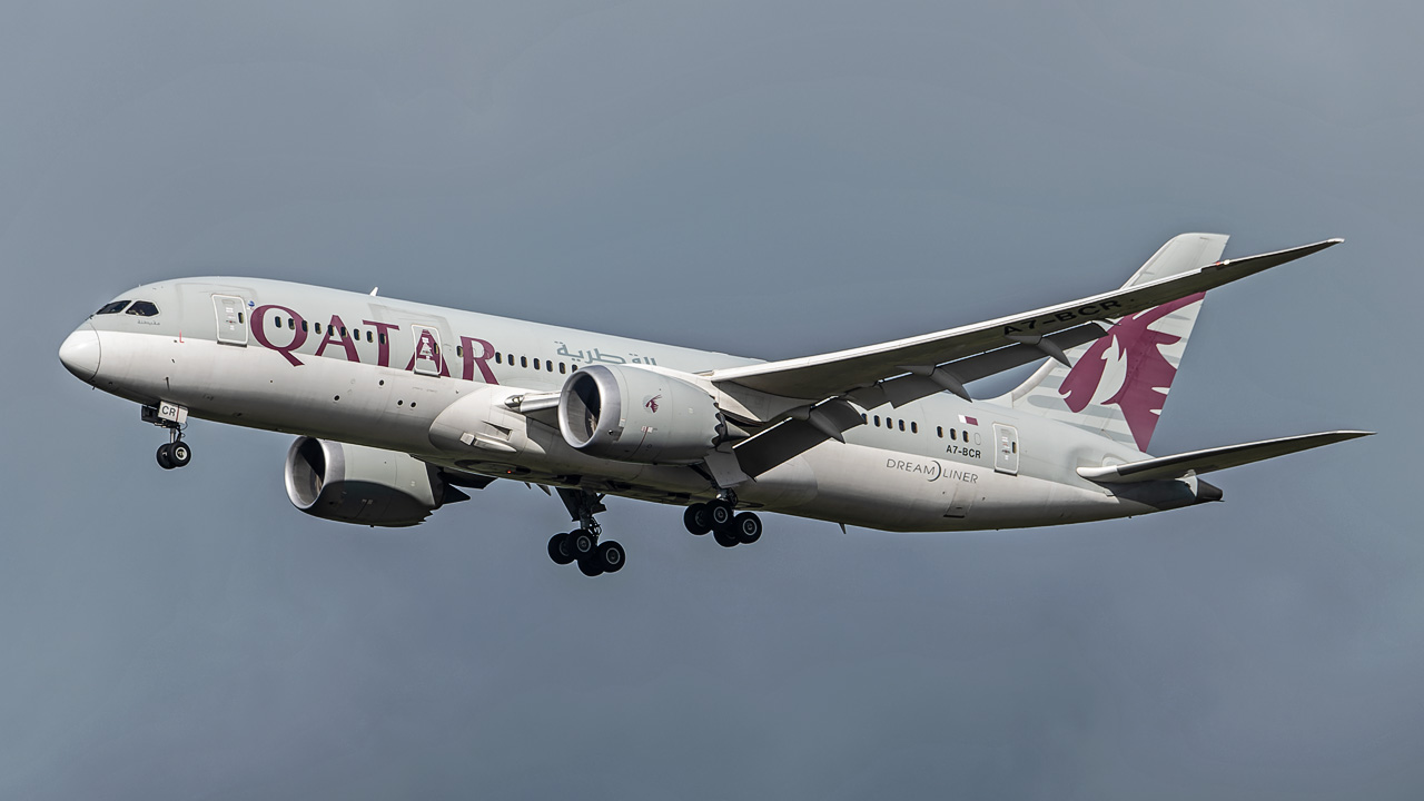 A7-BCR Qatar Airways Boeing 787-8