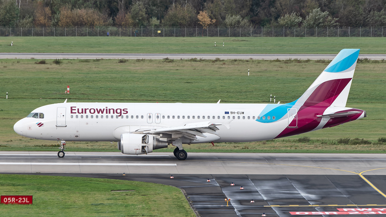 9H-EUW Eurowings Europe Malta Airbus A320-200