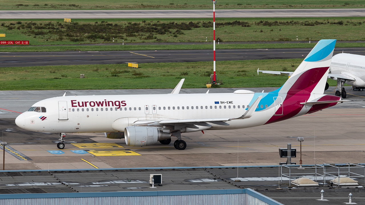 9H-EWE Eurowings Europe Malta Airbus A320-200/S