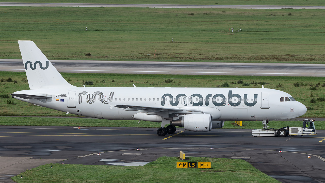LY-MHL Marabu Airlines (Heston Airlines) Airbus A320-200