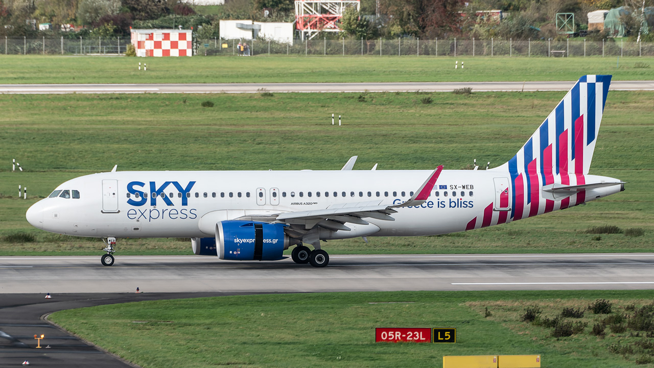 SX-WEB Sky Express Airbus A320-200neo
