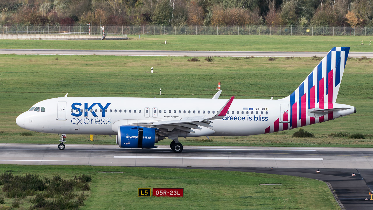 SX-WEB Sky Express Airbus A320-200neo