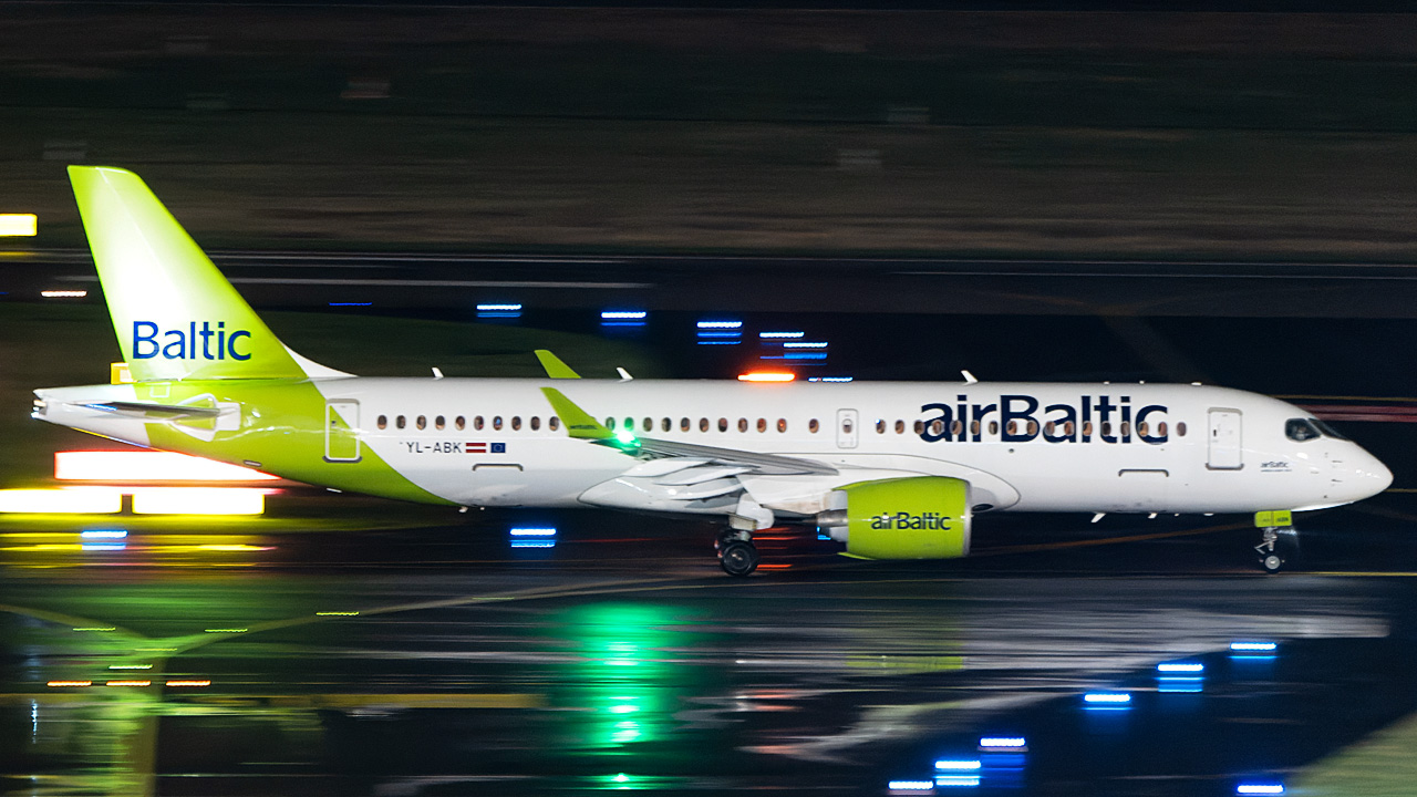YL-ABK airBaltic Airbus A220-300