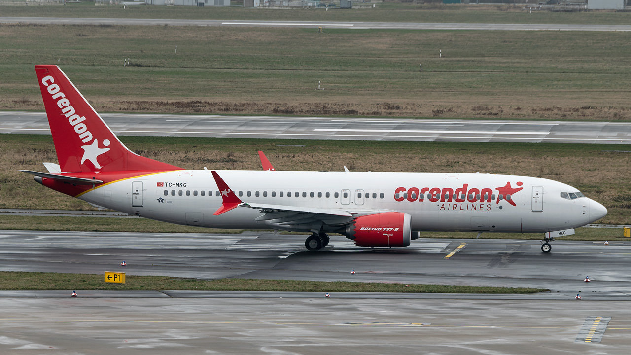 TC-MKG Corendon Airlines Boeing 737 MAX 8