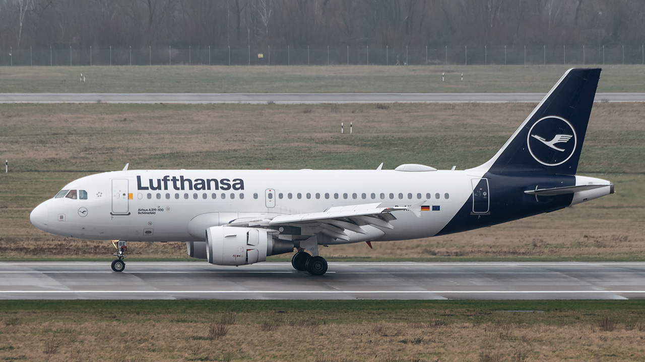 D-AIBE Lufthansa Airbus A319-100