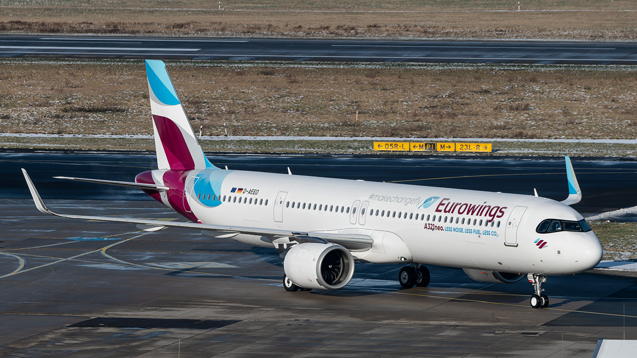 D-AEED Eurowings Airbus A321-200neo