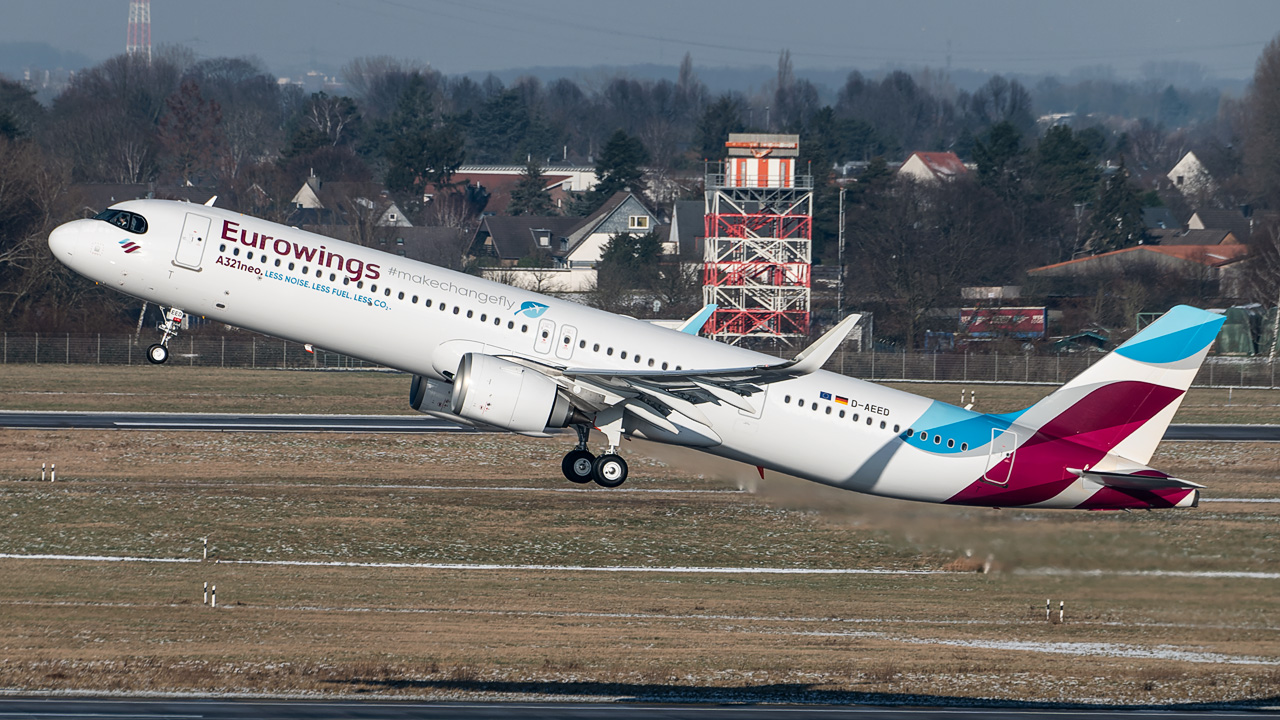 D-AEED Eurowings Airbus A321-200neo