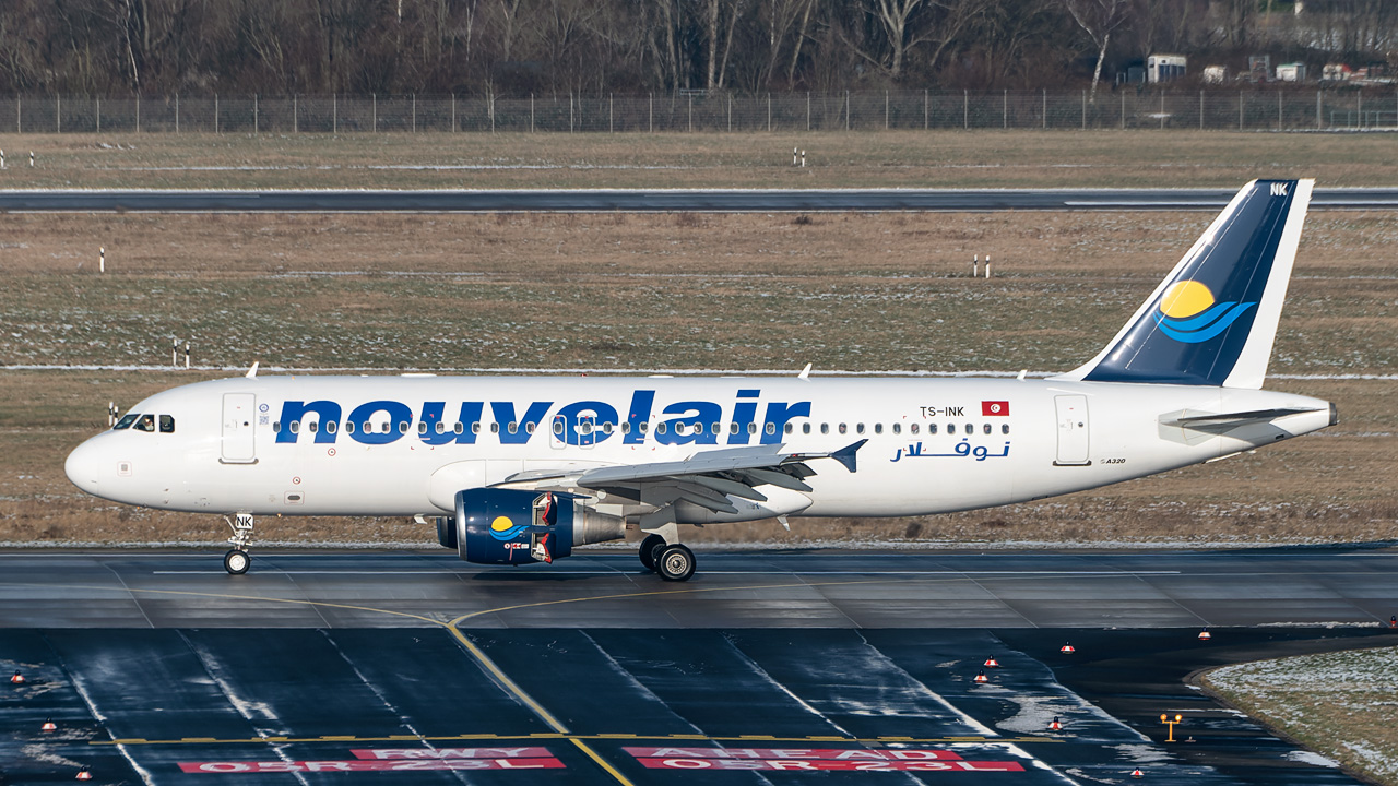 TS-INK Nouvelair Airbus A320-200