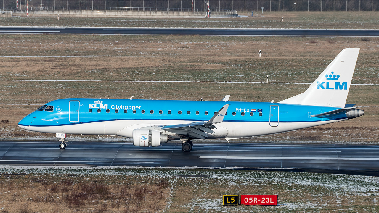 PH-EXI KLM cityhopper Embraer ERJ-175