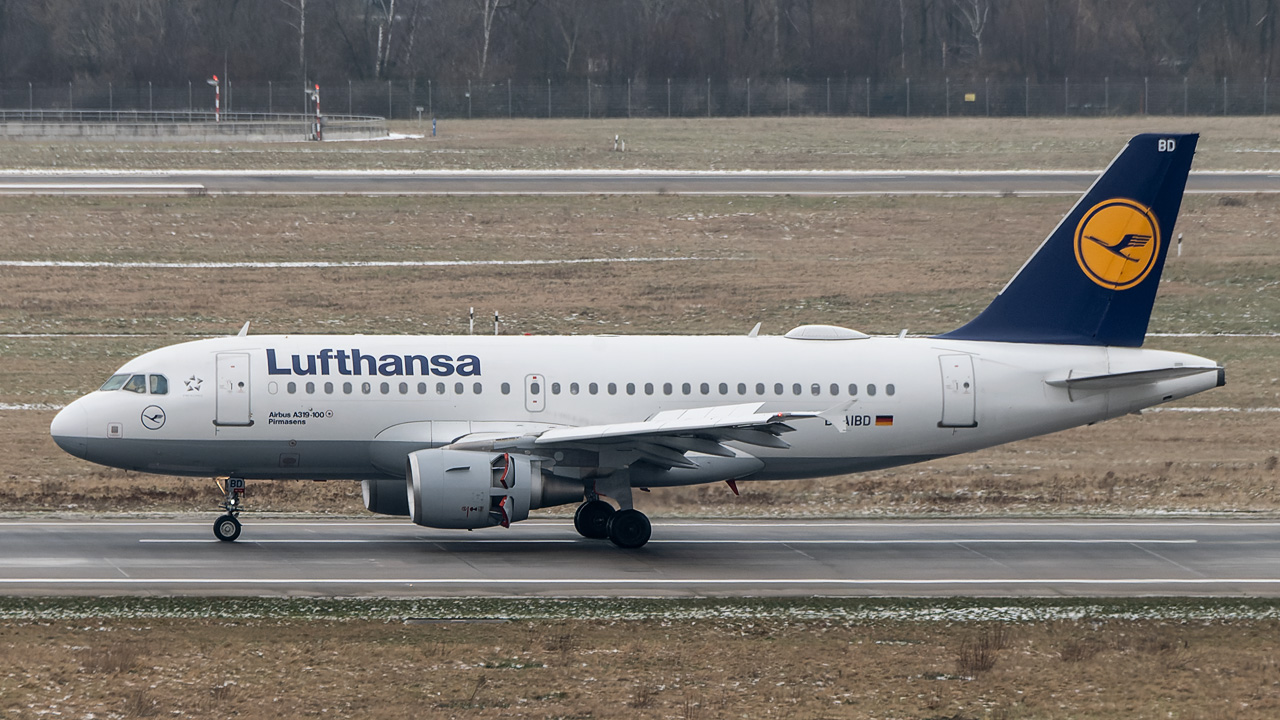 D-AIBD Lufthansa Airbus A319-100