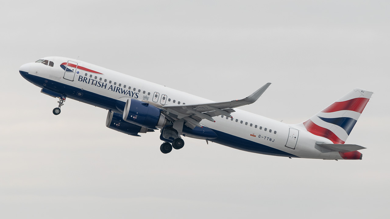 G-TTNJ British Airways Airbus A320-200neo