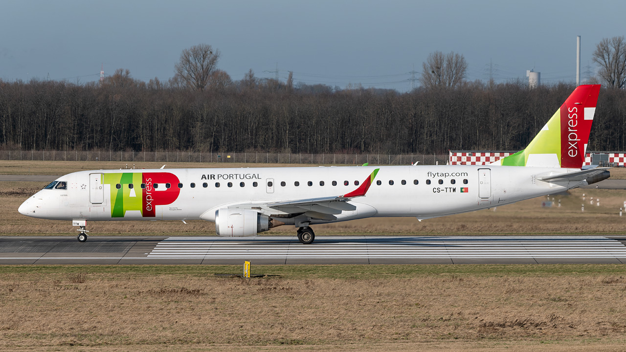 CS-TTW TAP Express Portugal Embraer ERJ-195