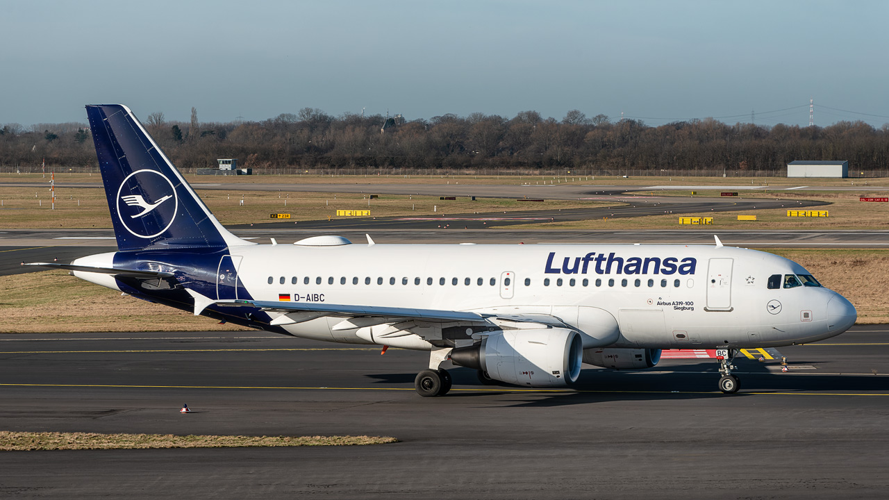 D-AIBC Lufthansa Airbus A319-100