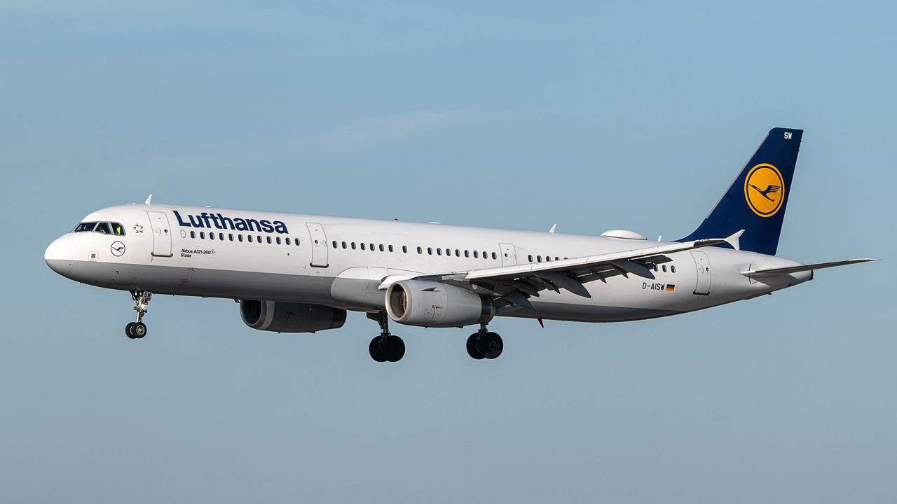 D-AISW Lufthansa Airbus A321-200
