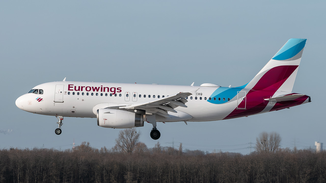 9H-EXQ Eurowings Europe Malta Airbus A319-100