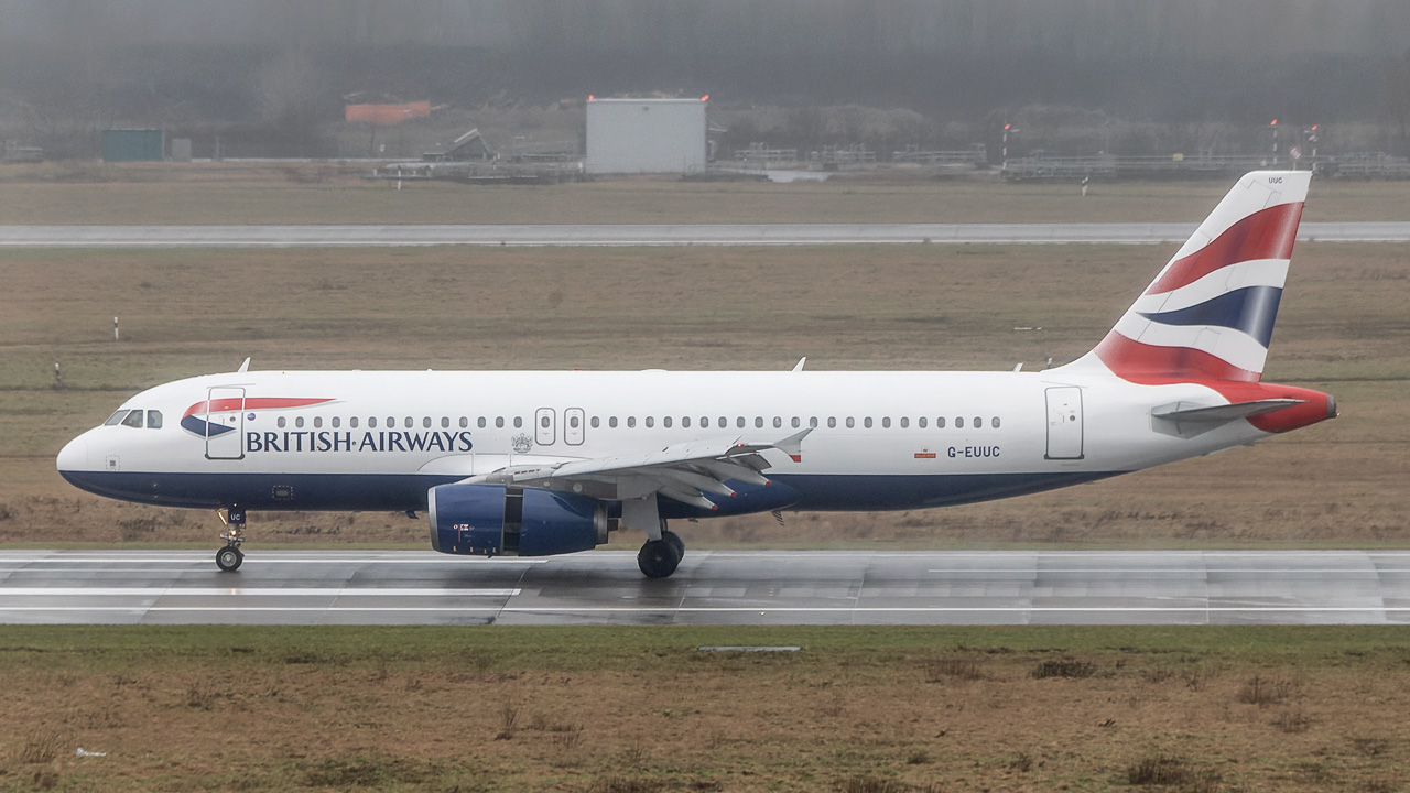 G-EUUC British Airways Airbus A320-200