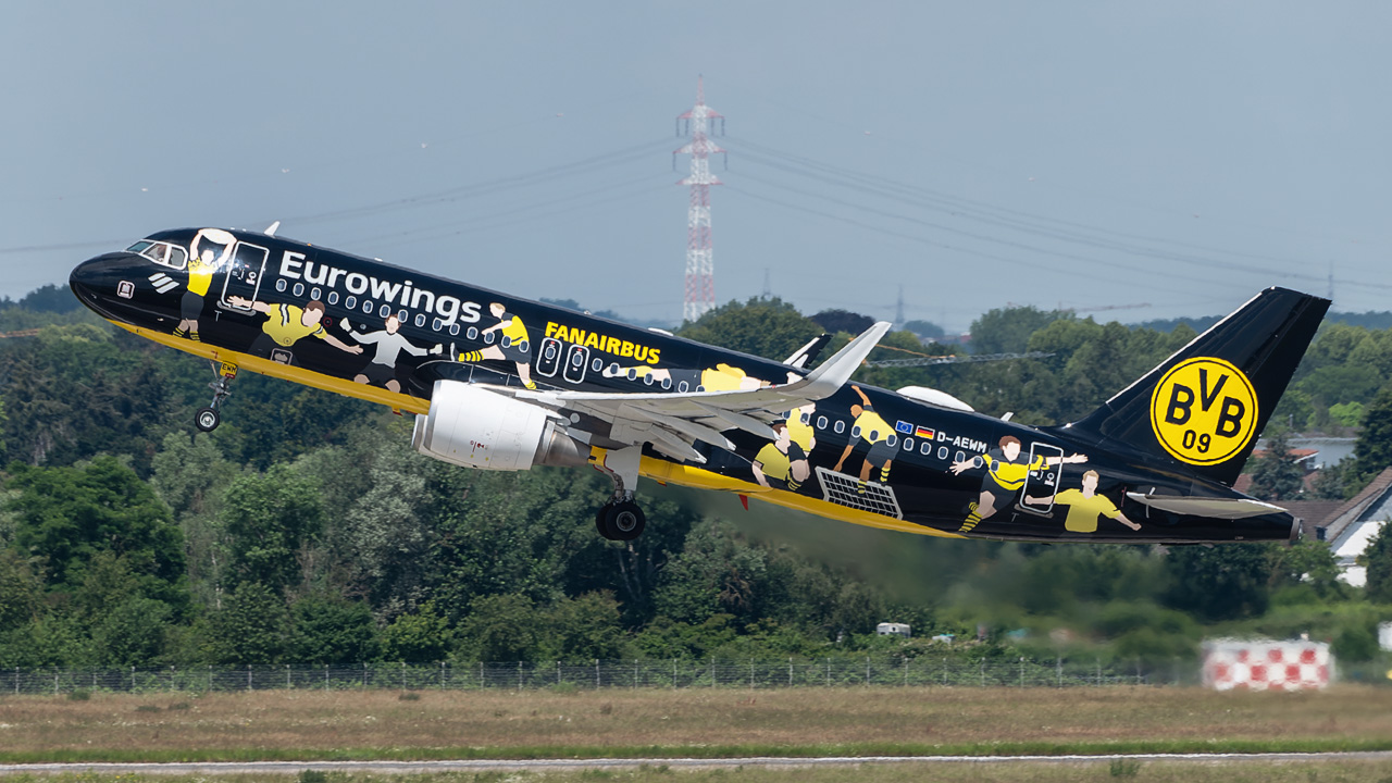 D-AEWM Eurowings Airbus A320-200/S
