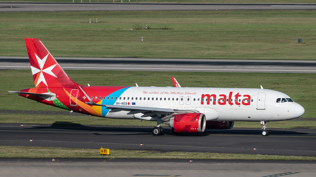 9H-NEB Air Malta Airbus A320-200neo