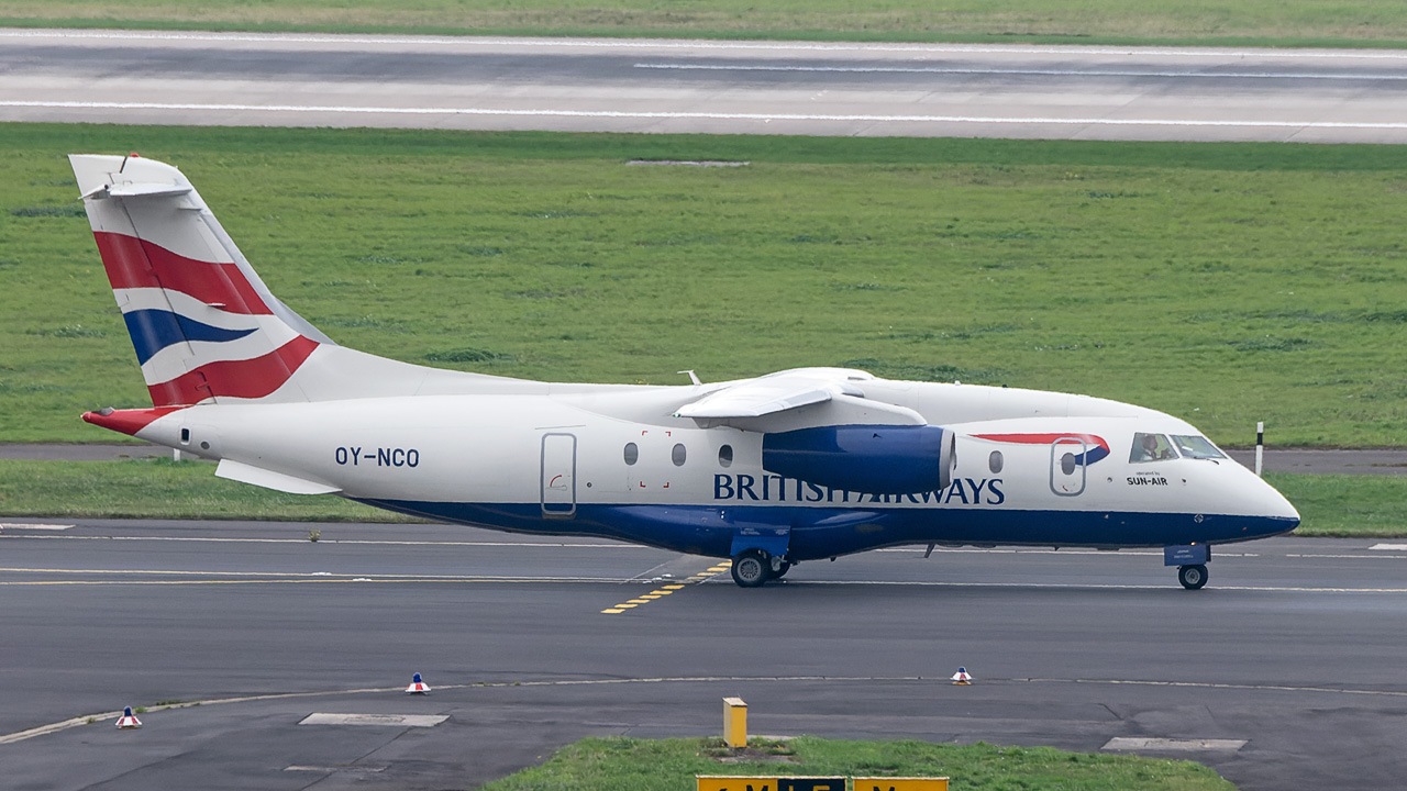 OY-NCO British Airways (SunAir) Dornier Do-328 Jet