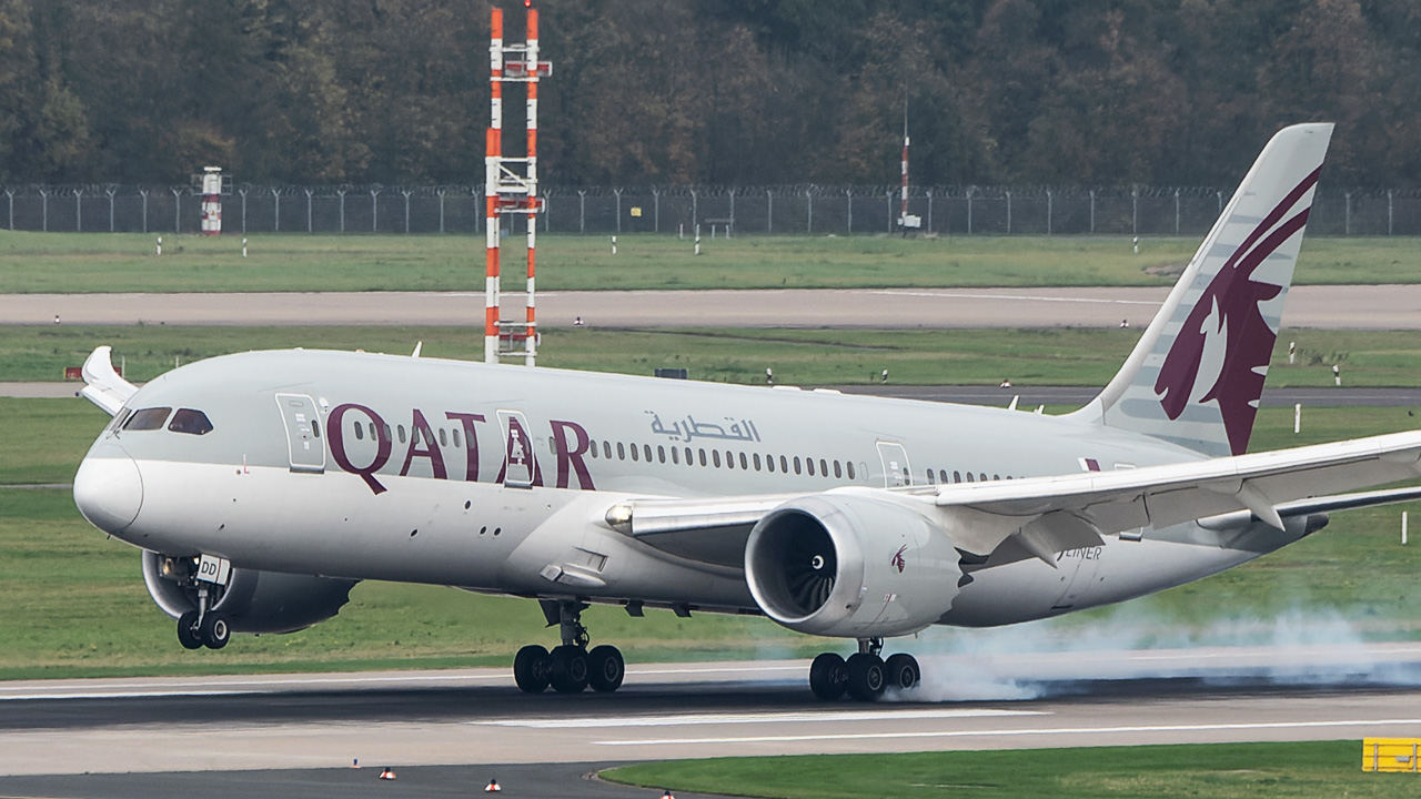 A7-BDD Qatar Airways Boeing 787-8