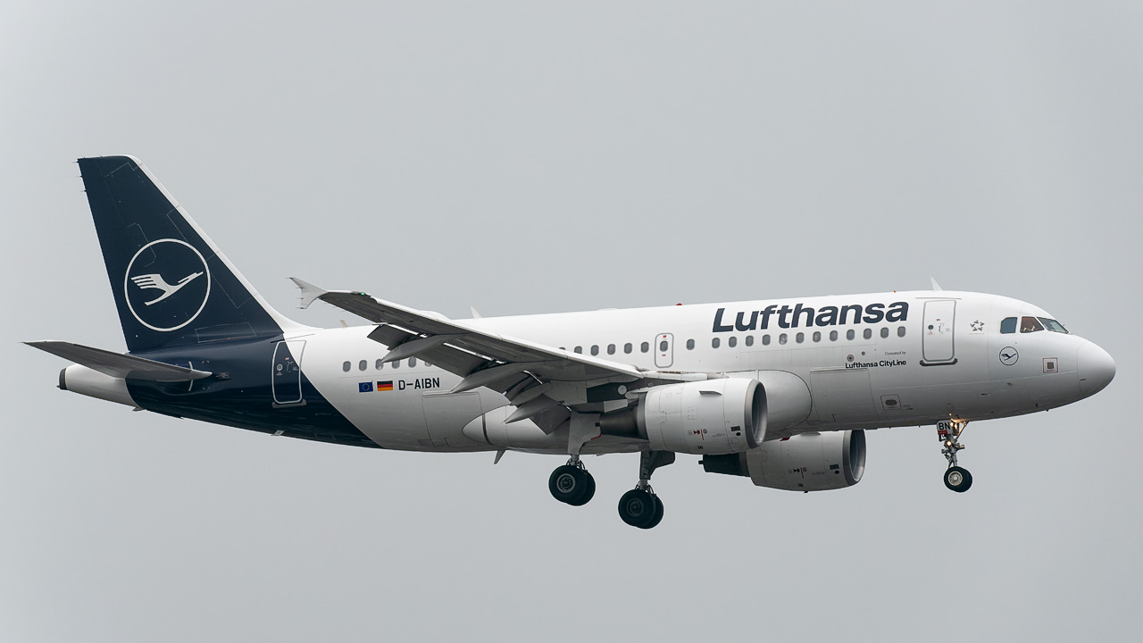 D-AIBN Lufthansa (CityLine) Airbus A319-100