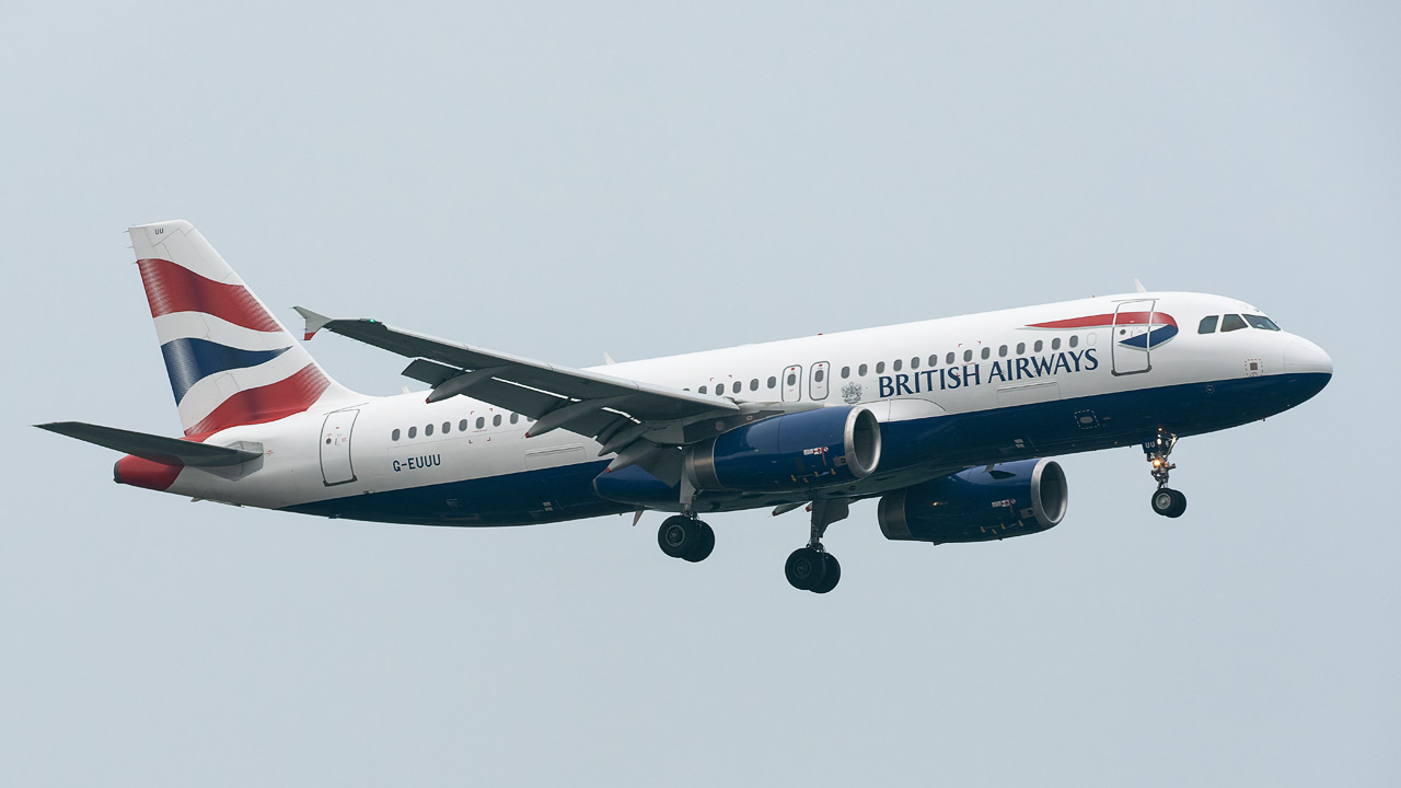G-EUUU British Airways Airbus A320-200