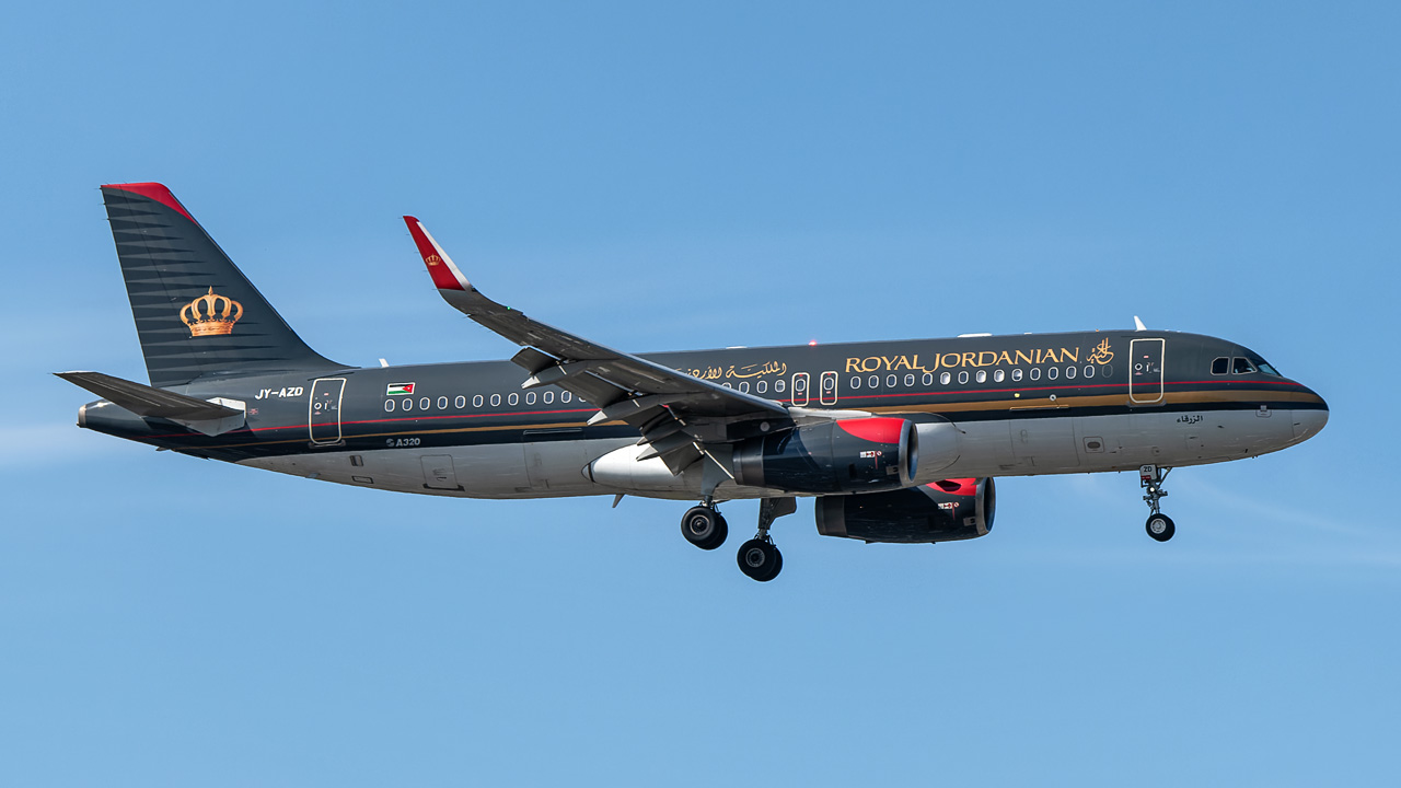 JY-AZD Royal Jordanian Airbus A320-200