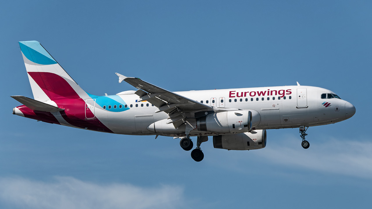 D-AGWV Eurowings Airbus A319-100