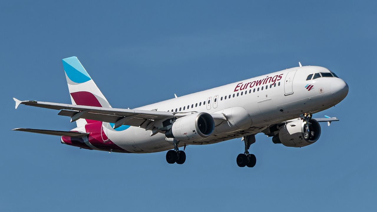 D-ABZN Eurowings Airbus A320-200
