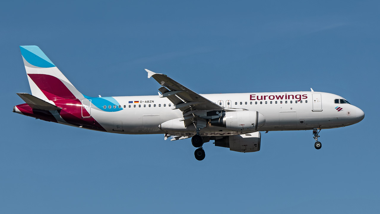 D-ABZN Eurowings Airbus A320-200