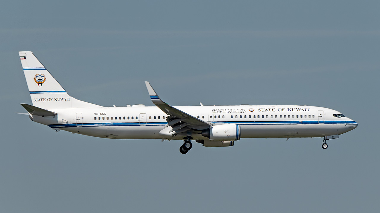 9K-GCC State of Kuwait Boeing 737-900(BBJ3)
