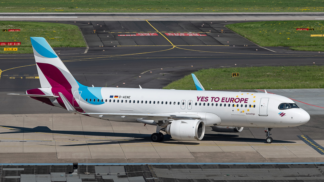 D-AENE Eurowings Airbus A320-200neo