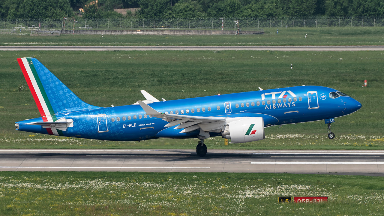 EI-HLD ITA Airways Airbus A220-100