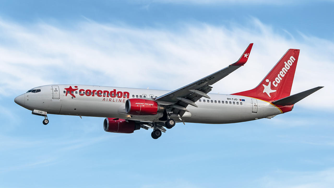 9H-TJD Corendon Airlines Europe Boeing 737-800