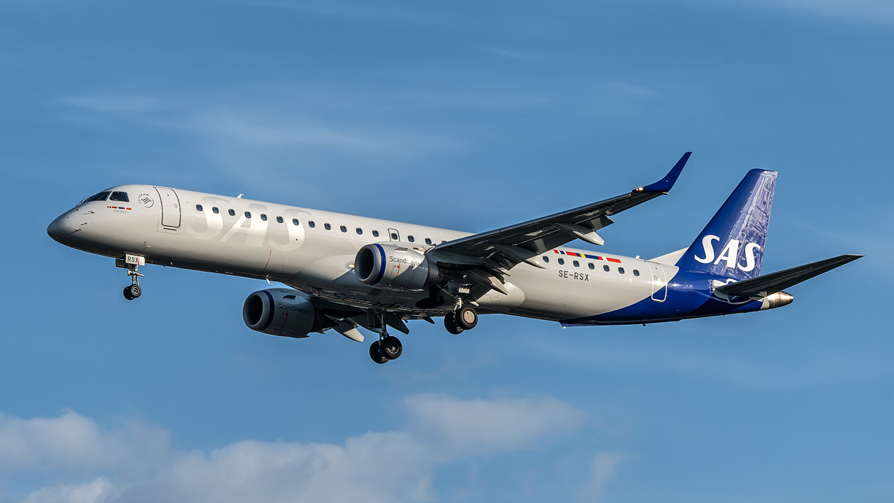 SE-RSX Scandinavian Airlines (SAS Link) Embraer ERJ-195