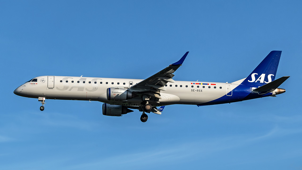 SE-RSX Scandinavian Airlines (SAS Link) Embraer ERJ-195