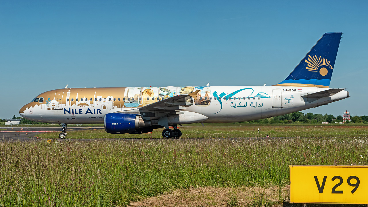 SU-BQM Nile Air Airbus A320-200