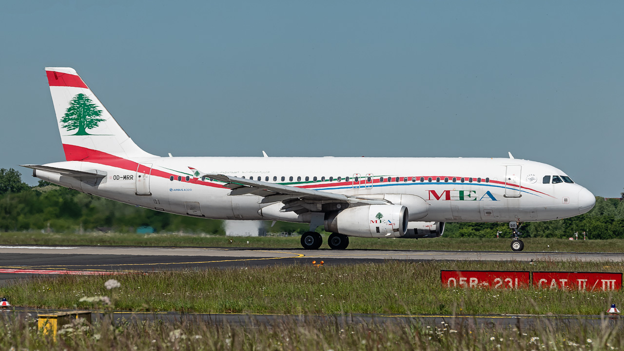 OD-MRR Middle East Airlines (MEA) Airbus A320-200