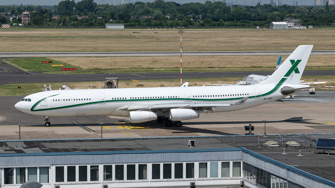 9H-BIG Air X Charter Airbus A340-300